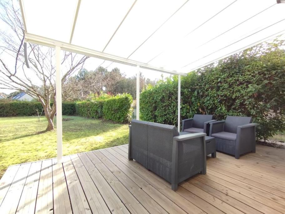Logement Au Calme Avec Jardin Proche De Vannes Elven ภายนอก รูปภาพ